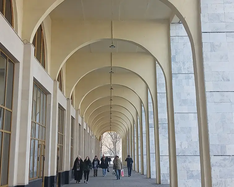 建物の中